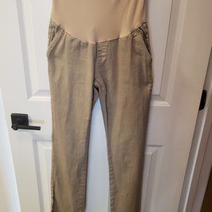 Motherhood Maternity Small Khaki Dress Slacks w/Pockets